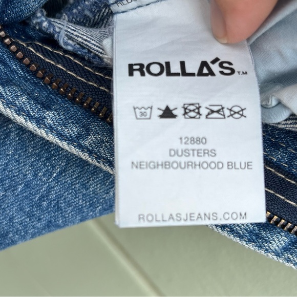ROLLA'S High Rise Blue Jeans - Picture 12 of 13